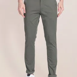 U.S. Polo Assn. Men Slim Fit Mid Rise Trousers-picture-9