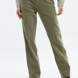 Koton Women Pure Cotton Cargo Trousers-image-52