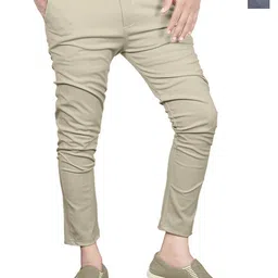 BAESD Men Pack Of 2 Smart Skinny Fit Trousers-image-88