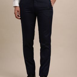 Turtle Men Tailored Mid-Rise Skinny Fit Trousers-image-66