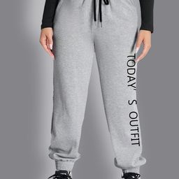TABADTOD Women Printed Relaxed Joggers Trousers-image-57