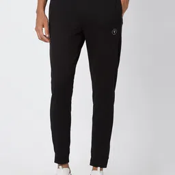 Van Heusen Flex Men Mid Rise Slim Fit Plain Joggers-image-23