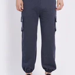 BAESD Men Relaxed Straight Leg High-Rise Joggers Cotton Trousers-image-41