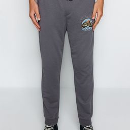 Trendyol Men Mid-Rise Casual Knitted Joggers-image-6