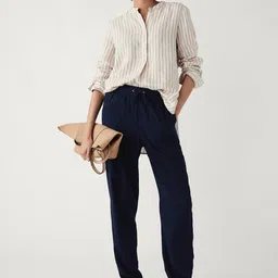 Marks & Spencer Women High Rise Joggers-image-76