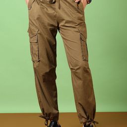V-Mart Women Solid Cargo Trousers-picture-27