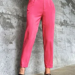 Stylecast X Slyck Women Comfort Belted Trousers-image-51
