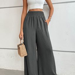 StyleCast Women Grey Flared High-Rise Parallel Trousers-image-37
