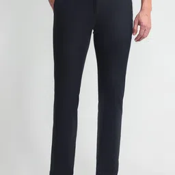 Arrow Men Tapered Fit Mid-Rise Plain Formal Trousers-picture-15