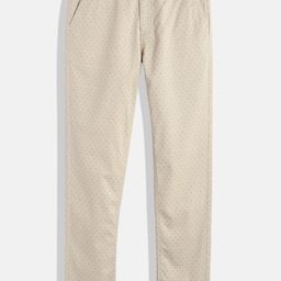 Allen Solly Junior Boys Beige Typography Printed Trousers-image-5