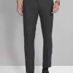 AD By Arvind Men Slim Fit Formal Trousers-image-16