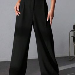Next One Women Smart High-Rise Easy Wash Trousers-picture-12