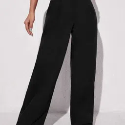 Next One Smart Straight Fit High-Rise Easy Wash Trousers-image-51