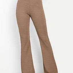 BROADSTAR Women Smart Flared High-Rise Easy Wash Trousers-picture-6