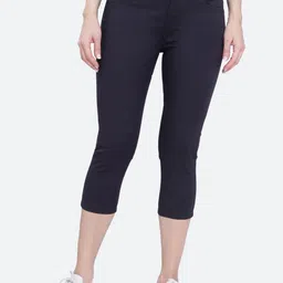 FCK-3 Women Relaxed High-Rise Cotton Easy Wash Regular Trousers Trousers-picture-27