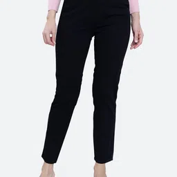 FCK-3 Women Relaxed High-Rise Easy Wash Trousers-picture-31