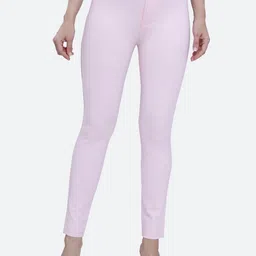 FCK-3 Women Relaxed Mid-Rise Easy Wash Trousers-picture-35