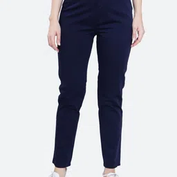 FCK-3 Women Relaxed High-Rise Easy Wash Trousers-picture-34