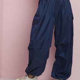Kotty Women Solid Relaxed Mid-Rise Regular Fit Regular Trousers-image-27