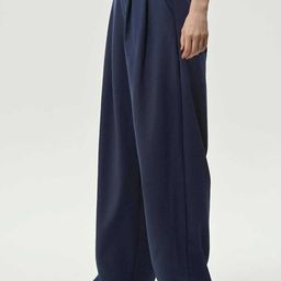 Next One Women Smart Loose Fit High-Rise Easy Wash Pleated Trousers-picture-39