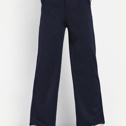 Next One Women Smart Loose Fit High-Rise Cotton Easy Wash Trousers-picture-38