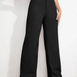 Next One Women Smart Loose Fit High-Rise Easy Wash Parallel Trousers-picture-13