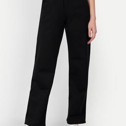 Next One Women Smart Straight Fit High-Rise Stretchable Knitted Formal Trouser-picture-2