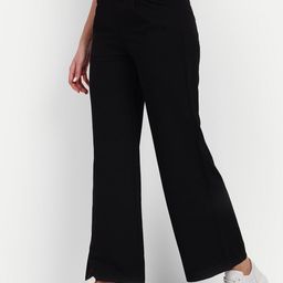 Next One Women Tailored Loose Fit High-Rise Easy Wash Parallel Trousers-picture-13