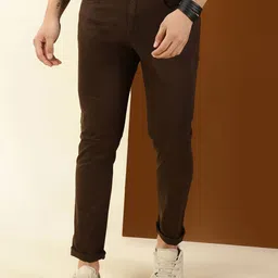 Thomas Scott Men Classic Easy Wash Mid-Rise Chinos-image-79