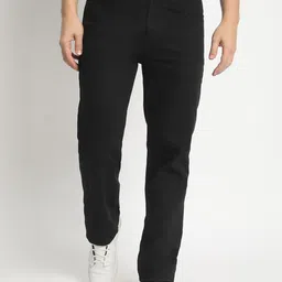 The Roadster Lifestyle Co. Men Relaxed Fit Mid Rise Clean Look Pure Cotton Jeans-picture-3
