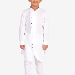Pro-Ethic STYLE DEVELOPER Boys White Kurta with Trousers-39