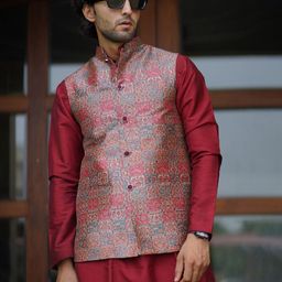 The Kurta Studio Men Regular Kurta with Trousers-picture-53