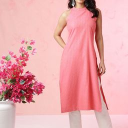 Anouk Regular Liva Kurta with Trousers-image-7