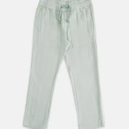 Pantaloons Junior Boys Sea Green Regular Trousers-picture-12