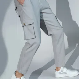 Hubberholme Men Mid-Rise Cotton Joggers-image-38