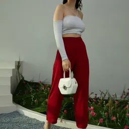 Berrylush Women High-Rise Relaxed Straight Leg Parallel Trousers-image-94