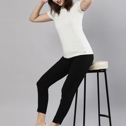 Femmora Women Solid Comfort Pleated Regular Fit Mid-Rise Regular Trousers-image-98