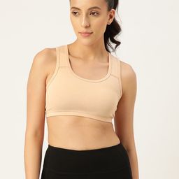 Leading Lady Non Wired Non Padded Full Coverage Workout Bra-picture-34
