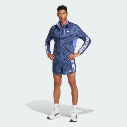 adidas performance own the run excite allover print aeroready shorts men running men running image 5