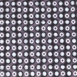 Dakshya Industries Grey Floral Printed 4-Seater Rectangle Table Cover image 3