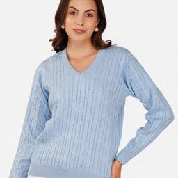 JoE Hazel Cable Knit Acrylic Pullover-22