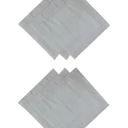 FOVEROS White 6 Pieces Pure Cotton Chapati Covers-26