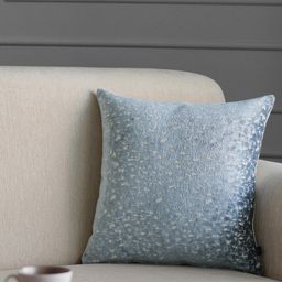 GM Blue Abstract Square Cushion Cover-26