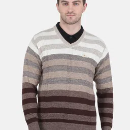 Monte Carlo Men Striped Wool Pullover-image-36