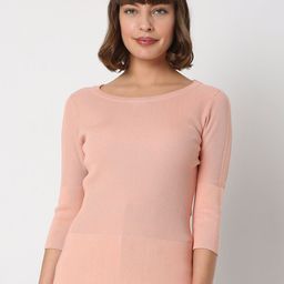 Vero Moda Women Pink Pullover-image-76