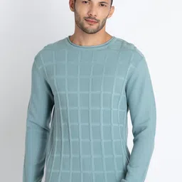 Status Quo Self Design Round Neck Cotton Pullover Sweatshirts-image-18