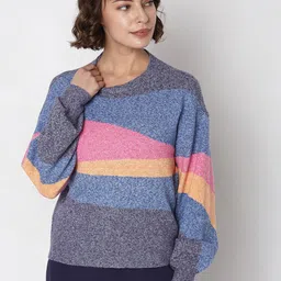 Vero Moda Colourblocked Pullover Sweaters-picture-52