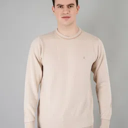 TIM PARIS Round Neck Cotton Pullover-picture-49