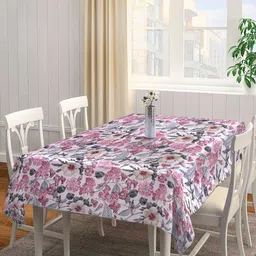 Arrabi Multicoloured Floral Printed 6 Seater Table Cover-8