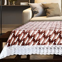Stylista Brown Waterproof 2-Seater Table Cover-image-99
